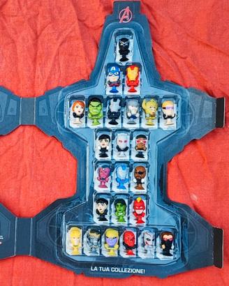collezione Carrefour Megapopz degli Avengers 