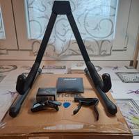 Supporto chitarra + accordatore + capotasto+ corde