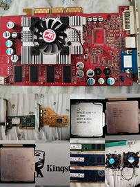 Lotto Componenti PC + Case Gaming + Accessori - i3