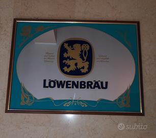 Specchio Löwenbräu 49x66 vintage