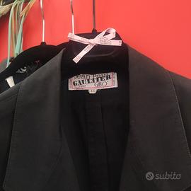 Jean Paul Gaultier giacca vintage nera 44