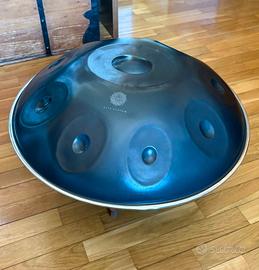 Handpan Premium D Kurd 9 note acciaio nitrurato