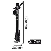 EVERFIT TFK 155 SLIM Tapis Roulant Salvaspazio