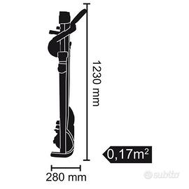 EVERFIT TFK 155 SLIM Tapis Roulant Salvaspazio