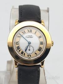 Cartier Must de Cartier Ronde "Vermeil" Small Seco
