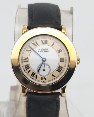 Cartier Must de Cartier Ronde "Vermeil" Small Seco
