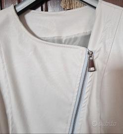 giubbino ecopelle taglia M 