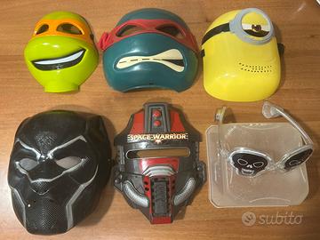 Set maschere per bambino