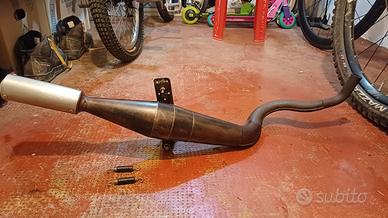 RIBASSO Fm scarico piaggio moped