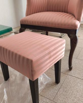 poltroncina e pouf