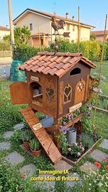 Pollaio per galline fai da te