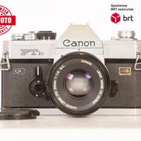 Canon FTB + FD 50 F/1.8