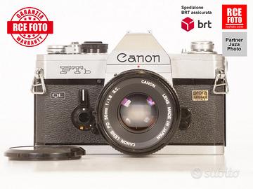 Canon FTB + FD 50 F/1.8