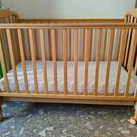 Lettino PALI e biancheria neonato