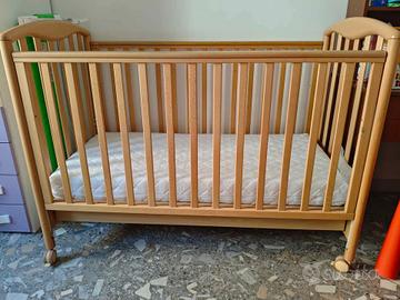 Lettino PALI e biancheria neonato