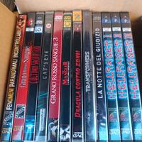 Dvd horror e vari altri titoli lotto stock