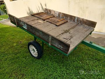 carello per motocoltivatore