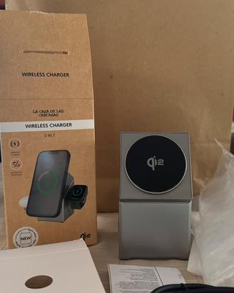 Caricatore wireless 3 in 1 - Apple
