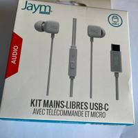 auricolari per smartphone, ipad, tabletTYPE C JAYM