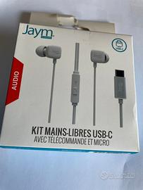 auricolari per smartphone, ipad, tabletTYPE C JAYM