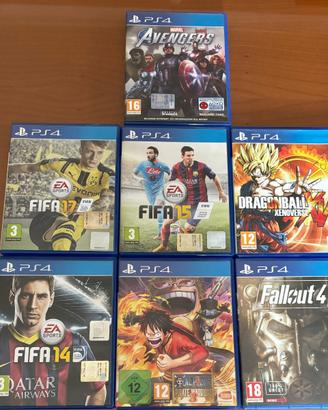 Videogiochi per PlayStation 4 originali.