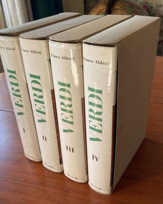 VERDI - Opera completa in 4 Volumi - Abbiati.