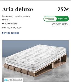 Letto piu materasso
