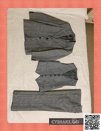 Completo con gilet A Mano -- coMe NuovO -