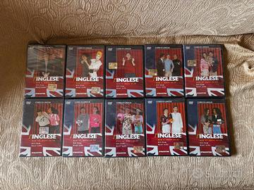 10 Dvd per imparare l'inglese nuovi e sigillati