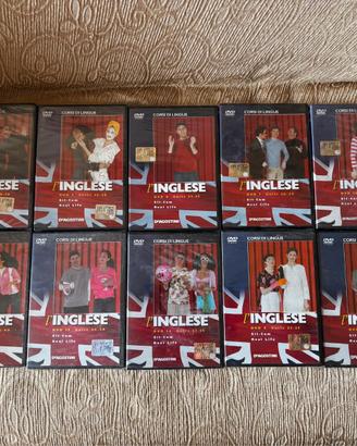 10 Dvd per imparare l'inglese nuovi e sigillati