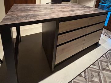 Penisola bancone cucina