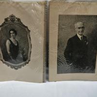 Coppia ritratti antichi