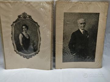 Coppia ritratti antichi