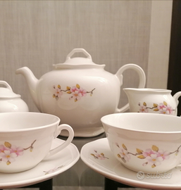 Antico Servizio da Tè Diamondstone Sci LAVENO