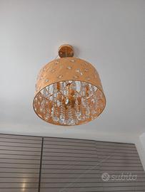 Lampadario di design oro