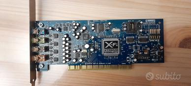 scheda audio pc -- sound blaster sb0790 slot PCI