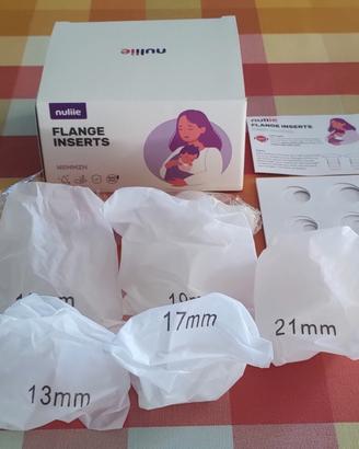 Nuliie 10 inserti flangiati da 13/15/17/19/21mm