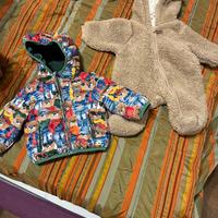 Giubbotto Guess e giubbotto peloso inverno 62 cm