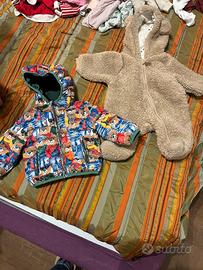 Giubbotto Guess e giubbotto peloso inverno 62 cm