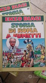 fumetti Enzo Biagi storia di Roma  ed. 1988