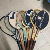 Otto racchette tennis legno