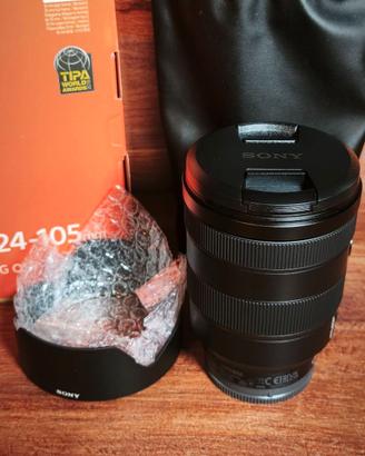 OBIETTIVO SONY FE 24-105mm F4 G OSS E-mount NUOVO