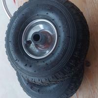 Ruote pneumatiche gonfiabili per carrello 260x85