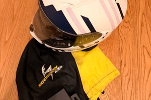 Casco scorpion Evo air 520 M + interfono