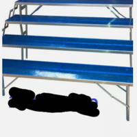 Espositore pieghevole 4 basi