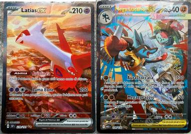 POKEMON 30th+ONE PIECE+Mega Lucario ex+Latias ex 