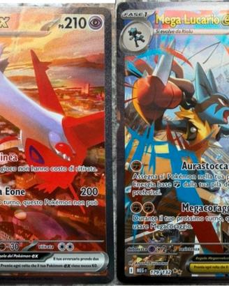 POKEMON 30th+ONE PIECE+Mega Lucario ex+Latias ex 