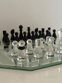 Set Scacchi in Cristallo Swarovski Originale