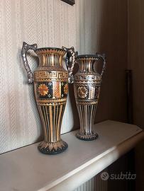 Vasetti in paglia stile egizio