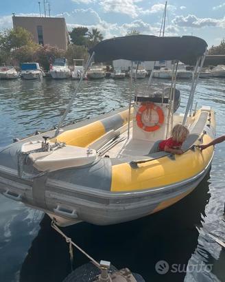 BWA 750 con Yamaha 250 4 tempi